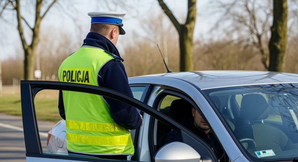 Kierowca z nietrzeźwym pasażerem uciekał na ścieżkę rowerową przed policją