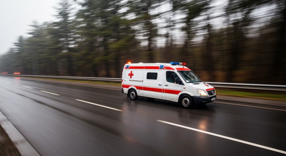 Policjanci uratowali kobietę z płonącego domu, tragedia była blisko