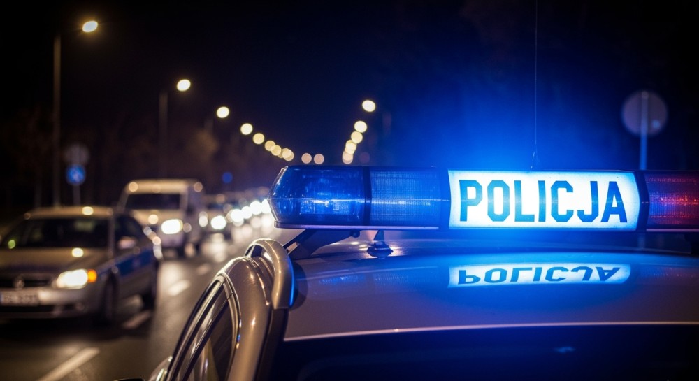 Pijany kierowca z zakazami w rowie